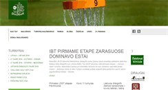 Desktop Screenshot of discgolf.lt